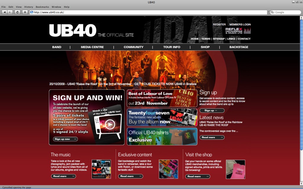 UB40 screenShoot